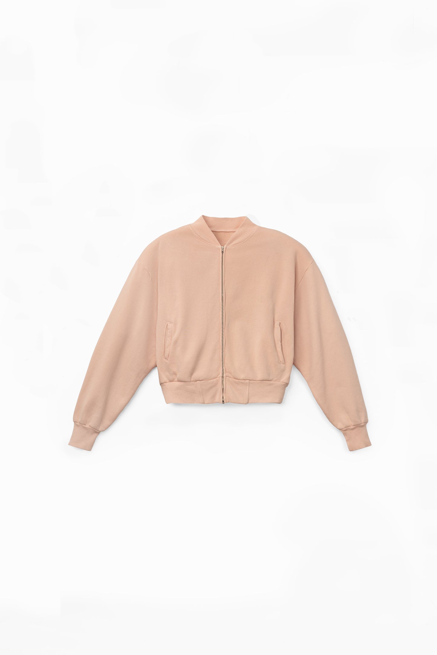 ALP375GD - Alpine Fleece Zip Up Cropped Bomber