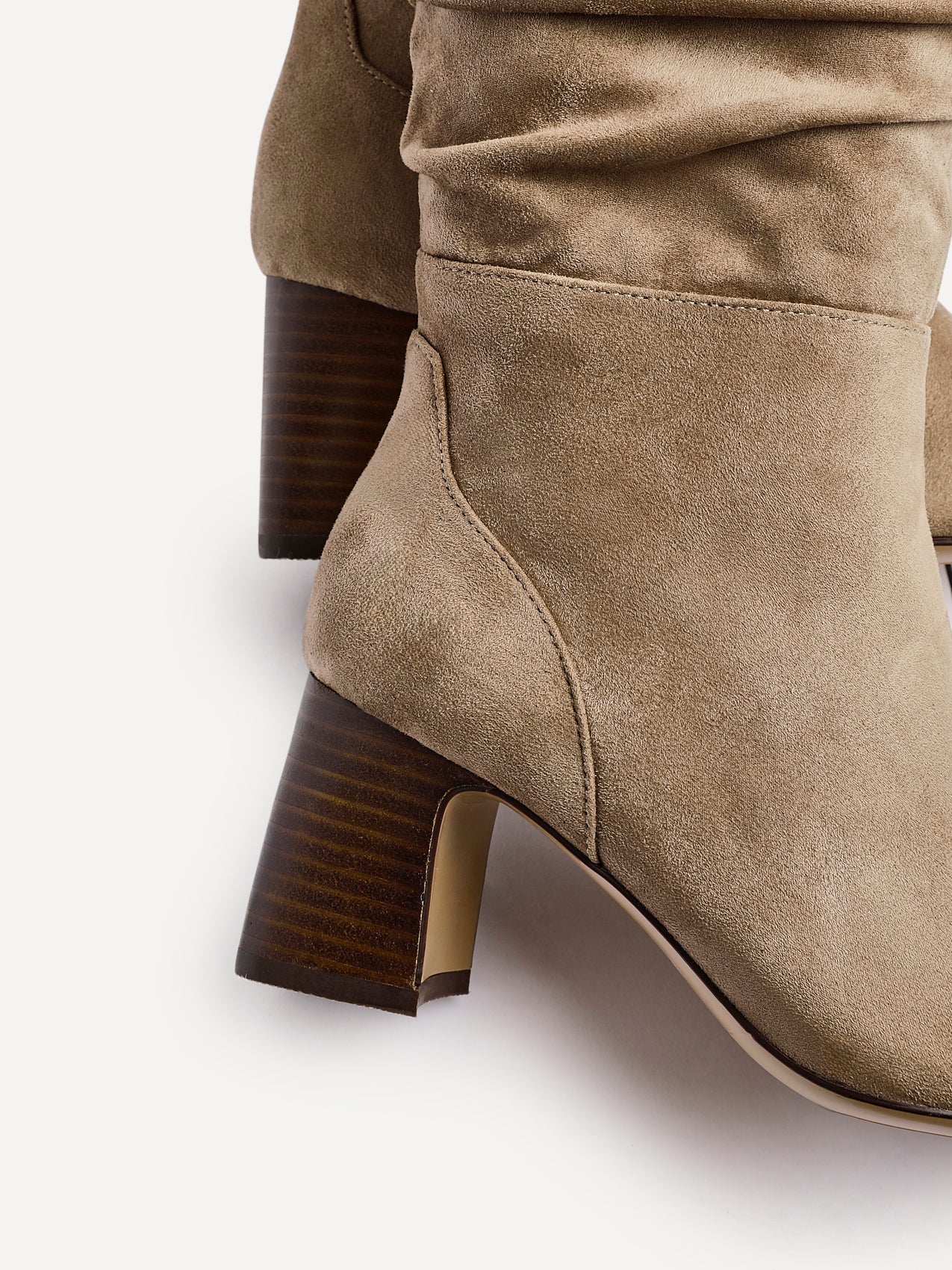 Alpine Mocha Long Heeled Boots