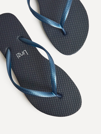 Aluna Navy Flip Flops