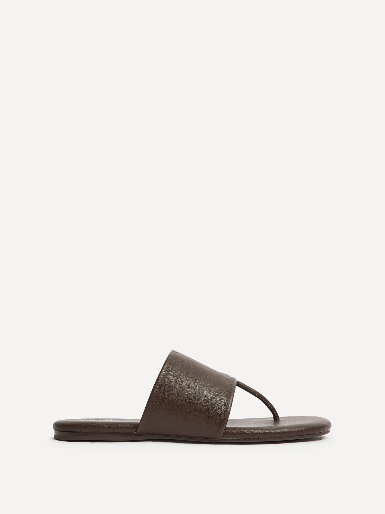 Amara Brown Flat Sandals