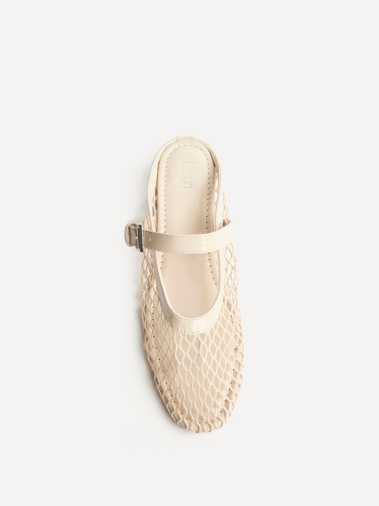 Anessa Nude Mesh Mules