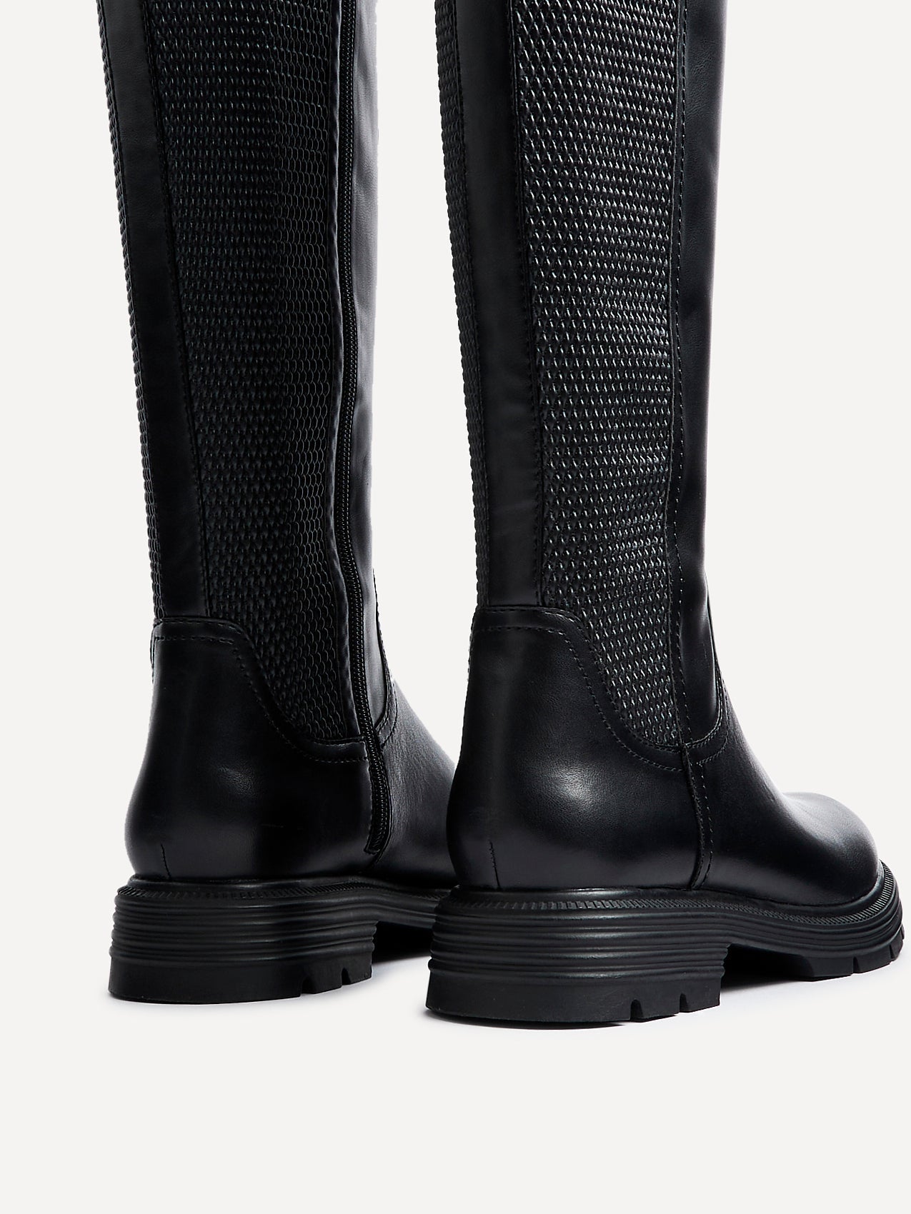 Atlas Black Long Riding Boots