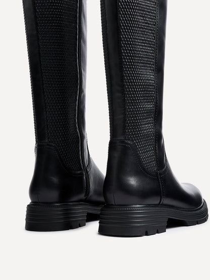 Atlas Black Long Riding Boots