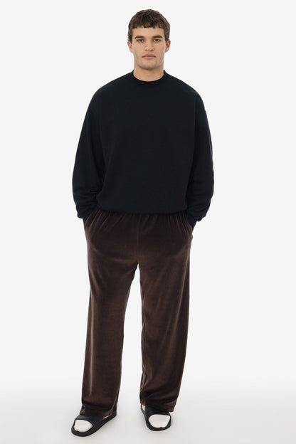 VLR445GD - Garment Dye Velour Open Bottom Sweatpants