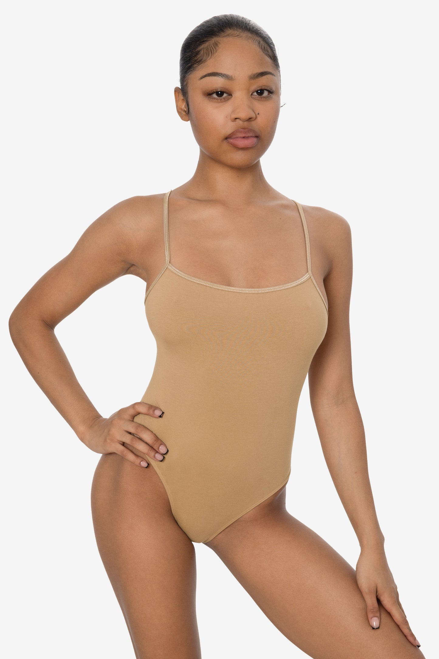 B100CT - Spaghetti Thong Bodysuit
