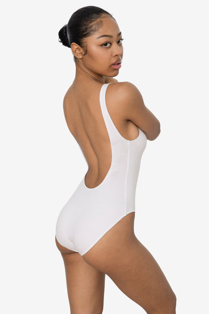 B111CF - Tank Scoop Back Bodysuit