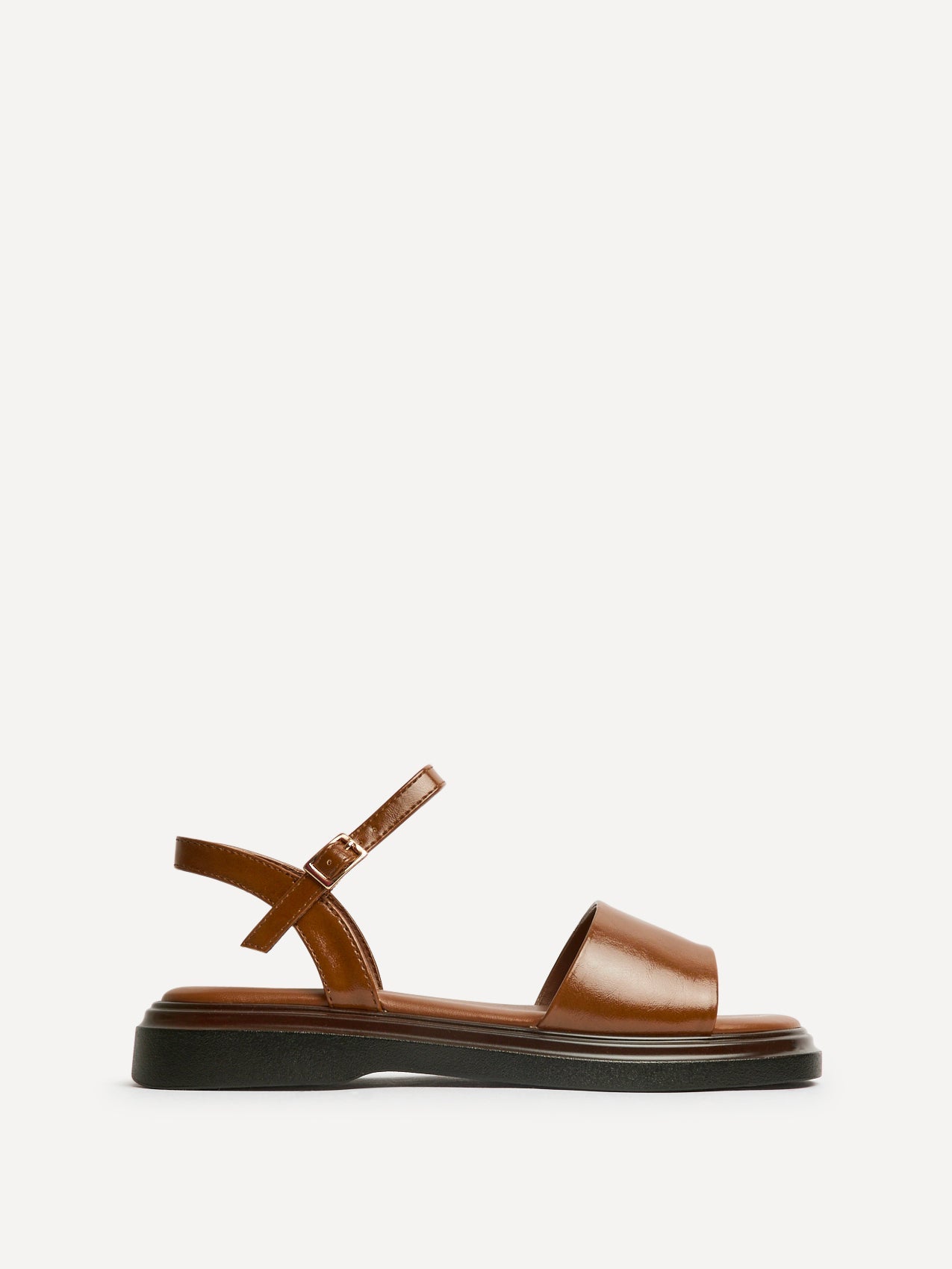 Balance Tan Flat Sandals