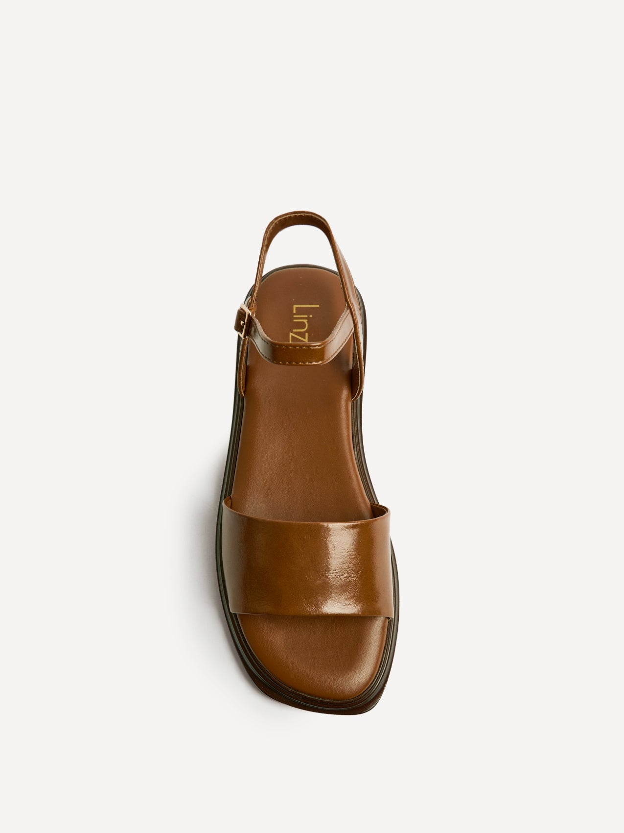 Balance Tan Flat Sandals