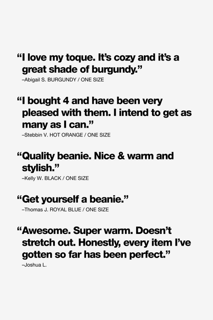 BEANIE - Classic Cuff Beanie