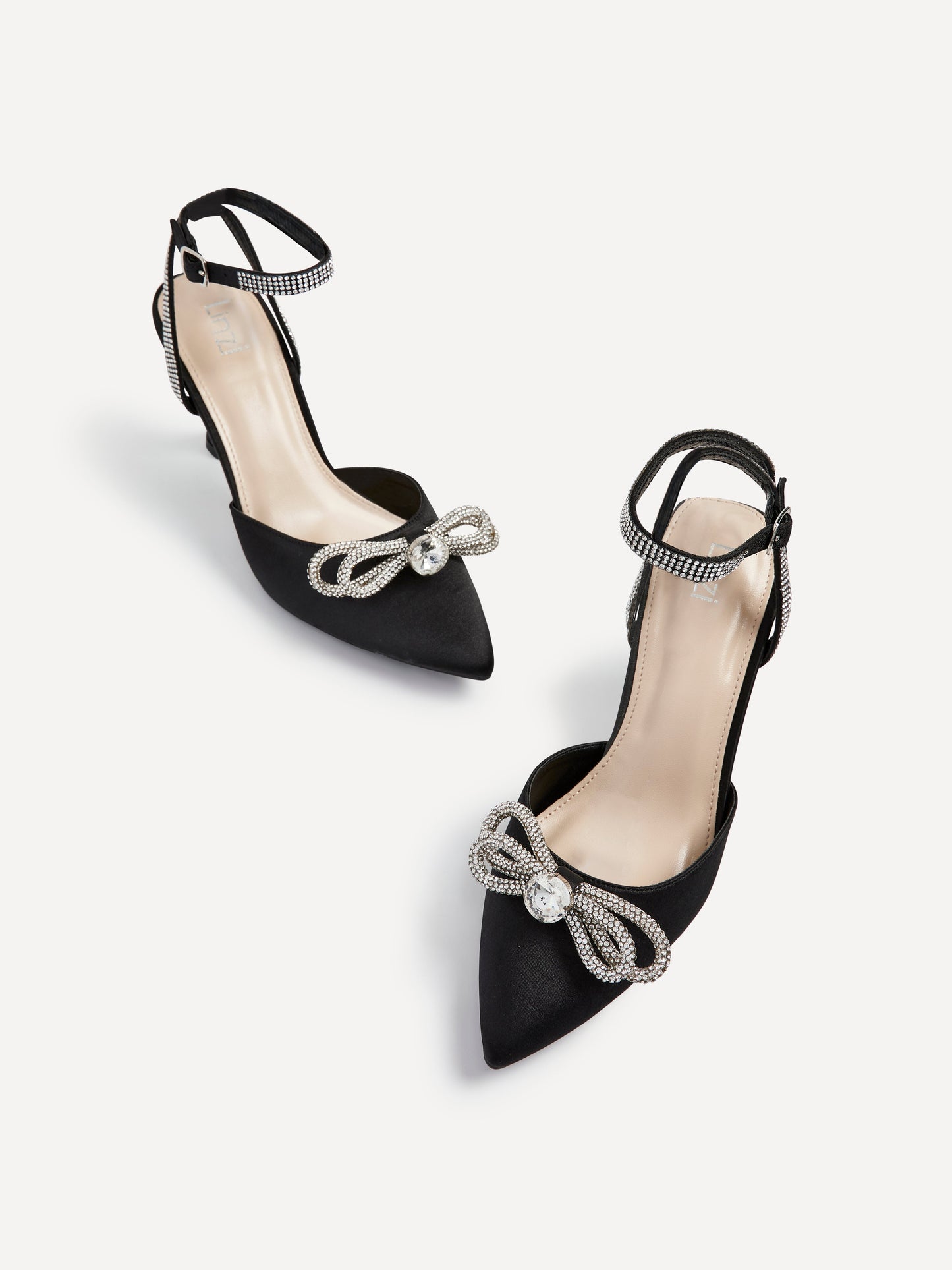 Beatrice Double Bow Embellished Court Heel