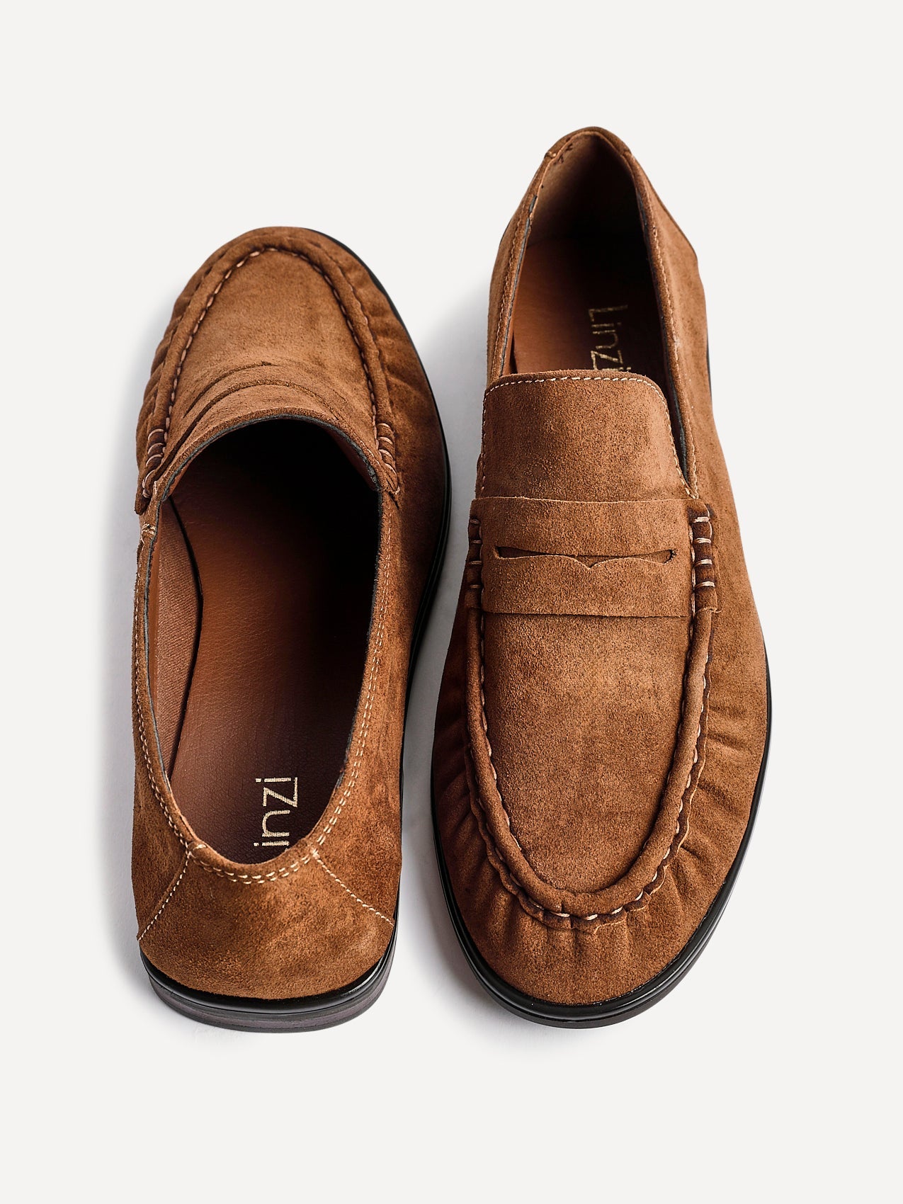 Belmont Tan Suede Leather Loafers