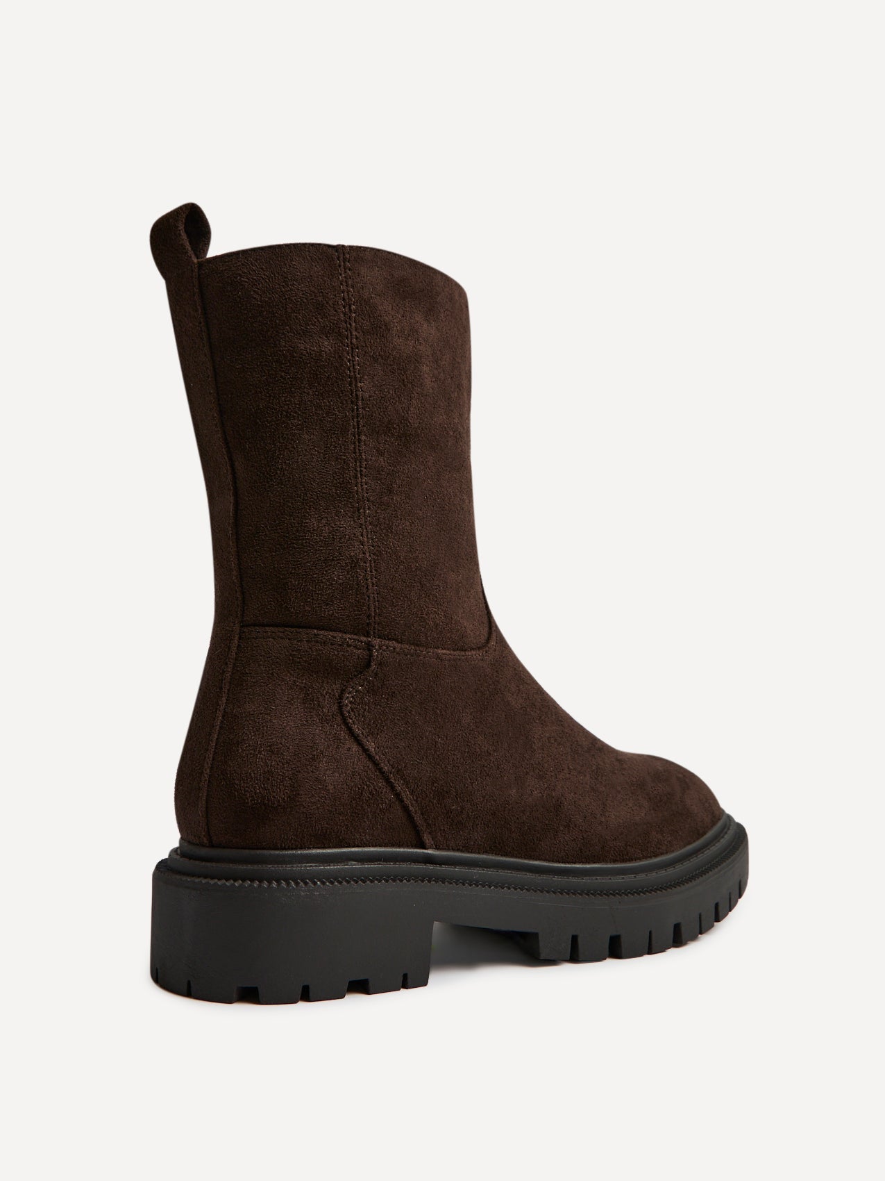 Bentley Brown Chunky Ankle Boots