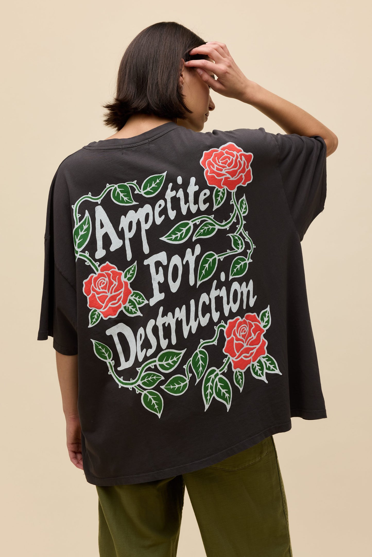 guns n roses paradise city rose os tee
