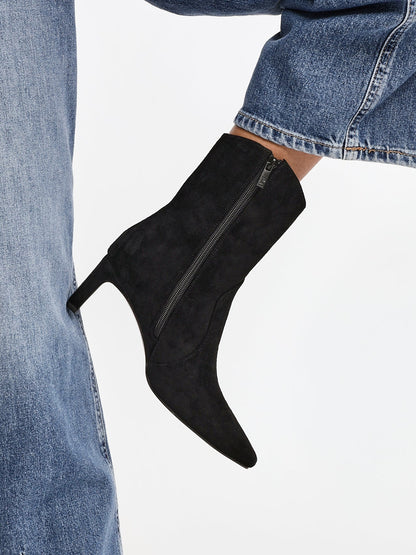 Calabasas Black Western Heeled Boots