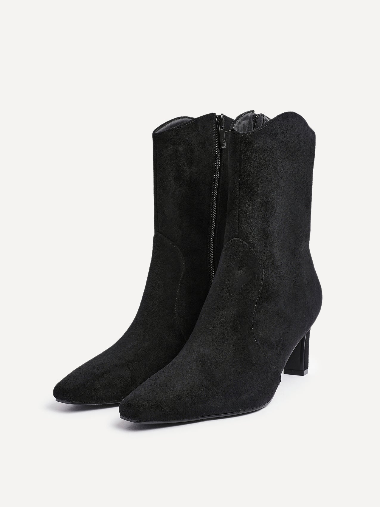 Calabasas Black Western Heeled Boots