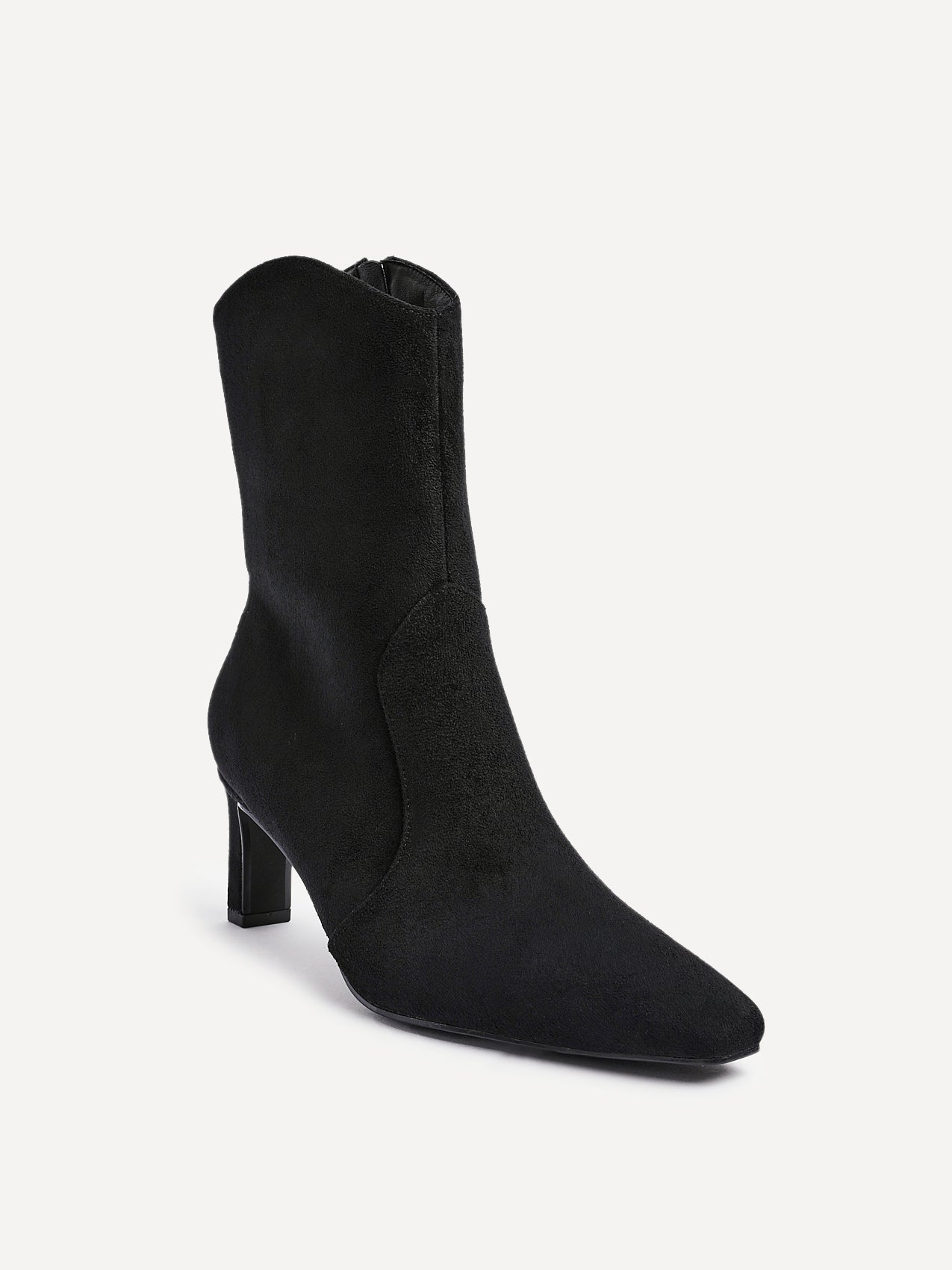 Calabasas Black Western Heeled Boots