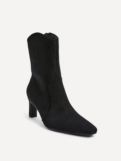 Calabasas Black Western Heeled Boots