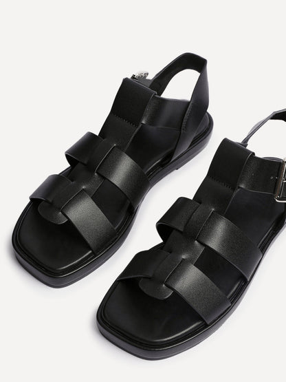 Camden Black Gladiator Sandals