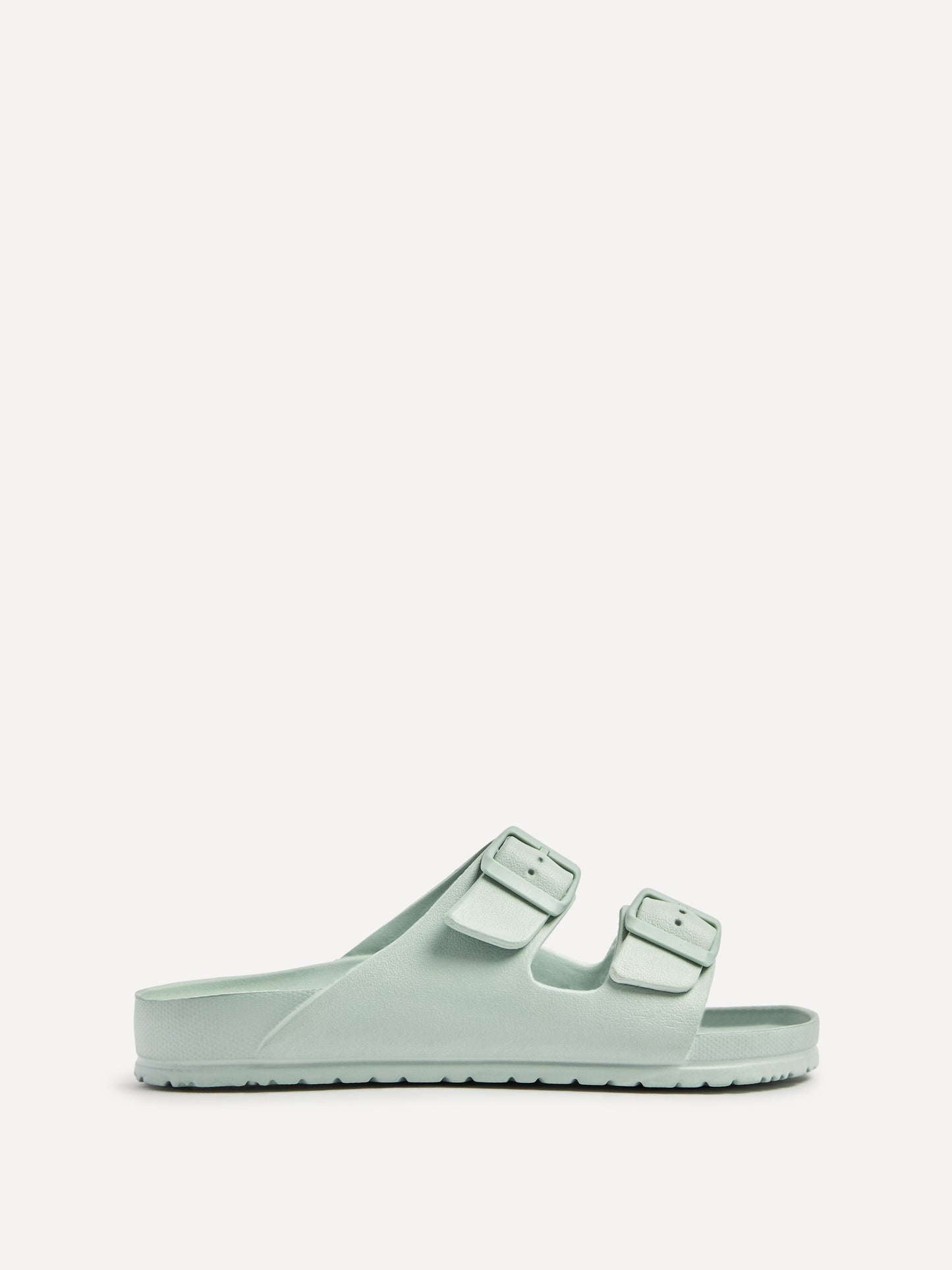 Candice Mint Slip On Slider Sandals