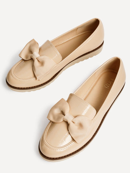 Cathy Mocha Patent Loafers