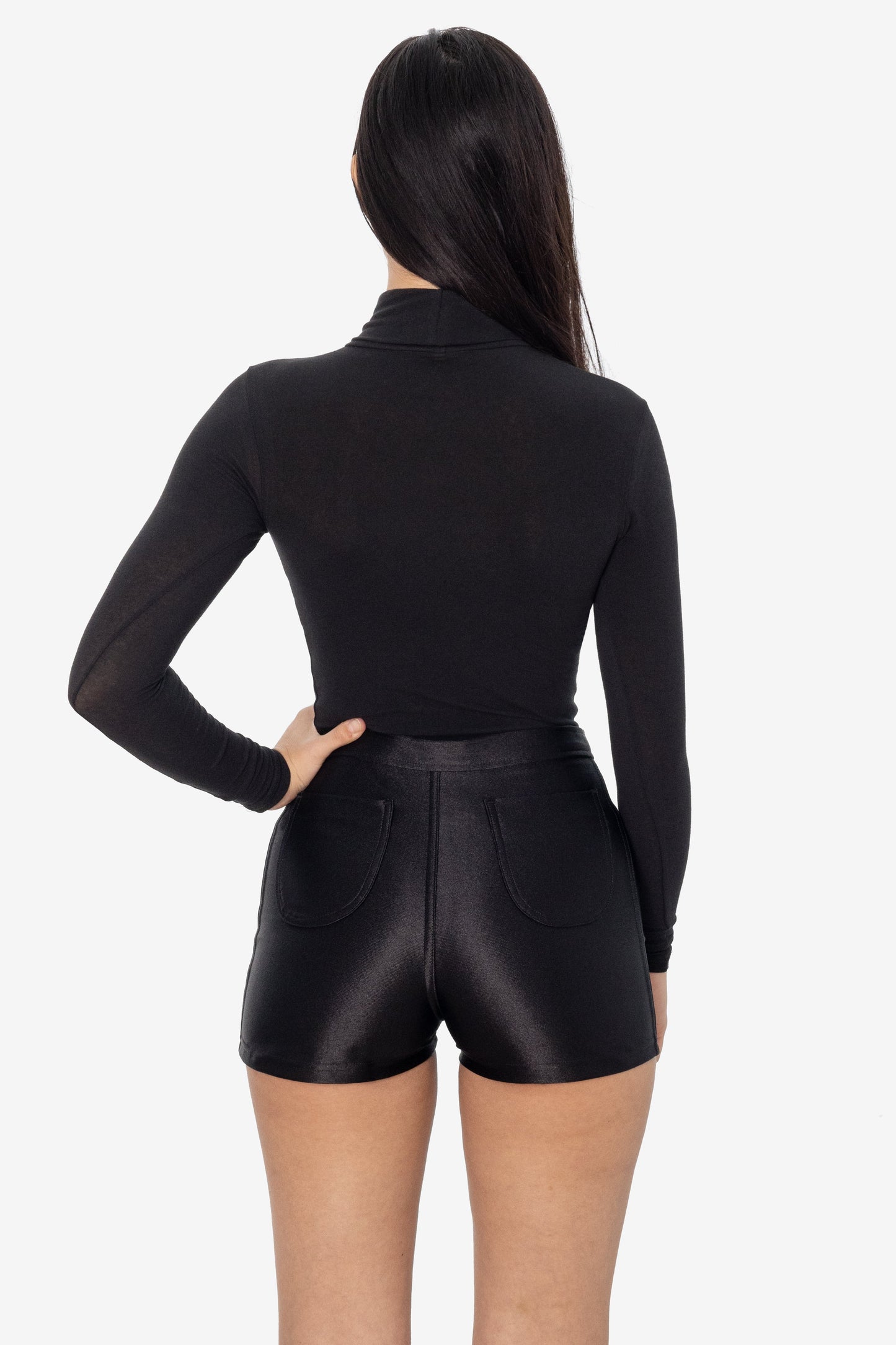 CC306 - Cheesecloth Long Sleeve Turtleneck