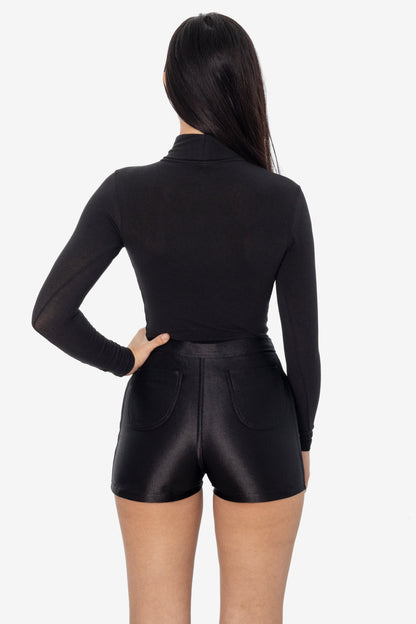 CC306 - Cheesecloth Long Sleeve Turtleneck