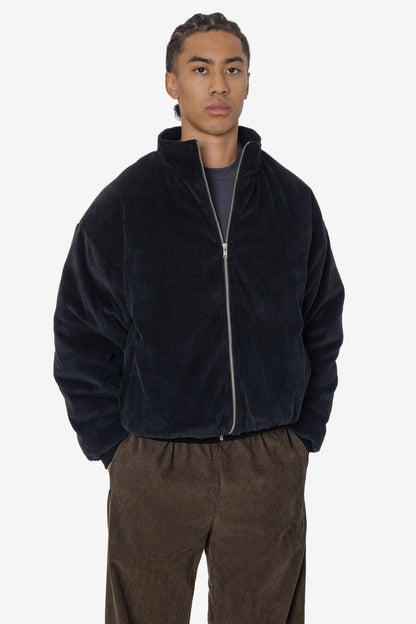 CD410PD - Corduroy Puffy Zip Up Jacket