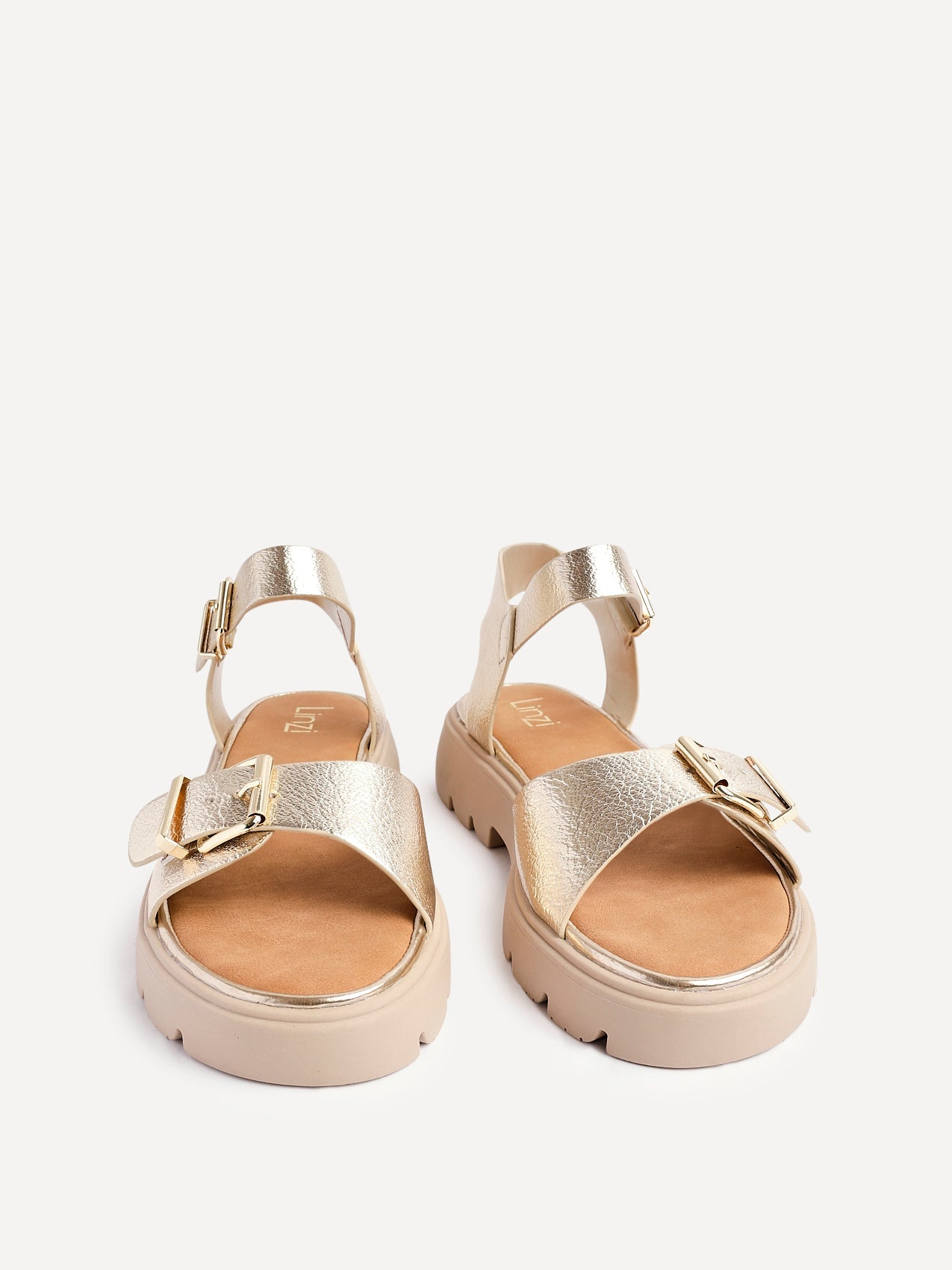 Comet Gold Chunky Sandals