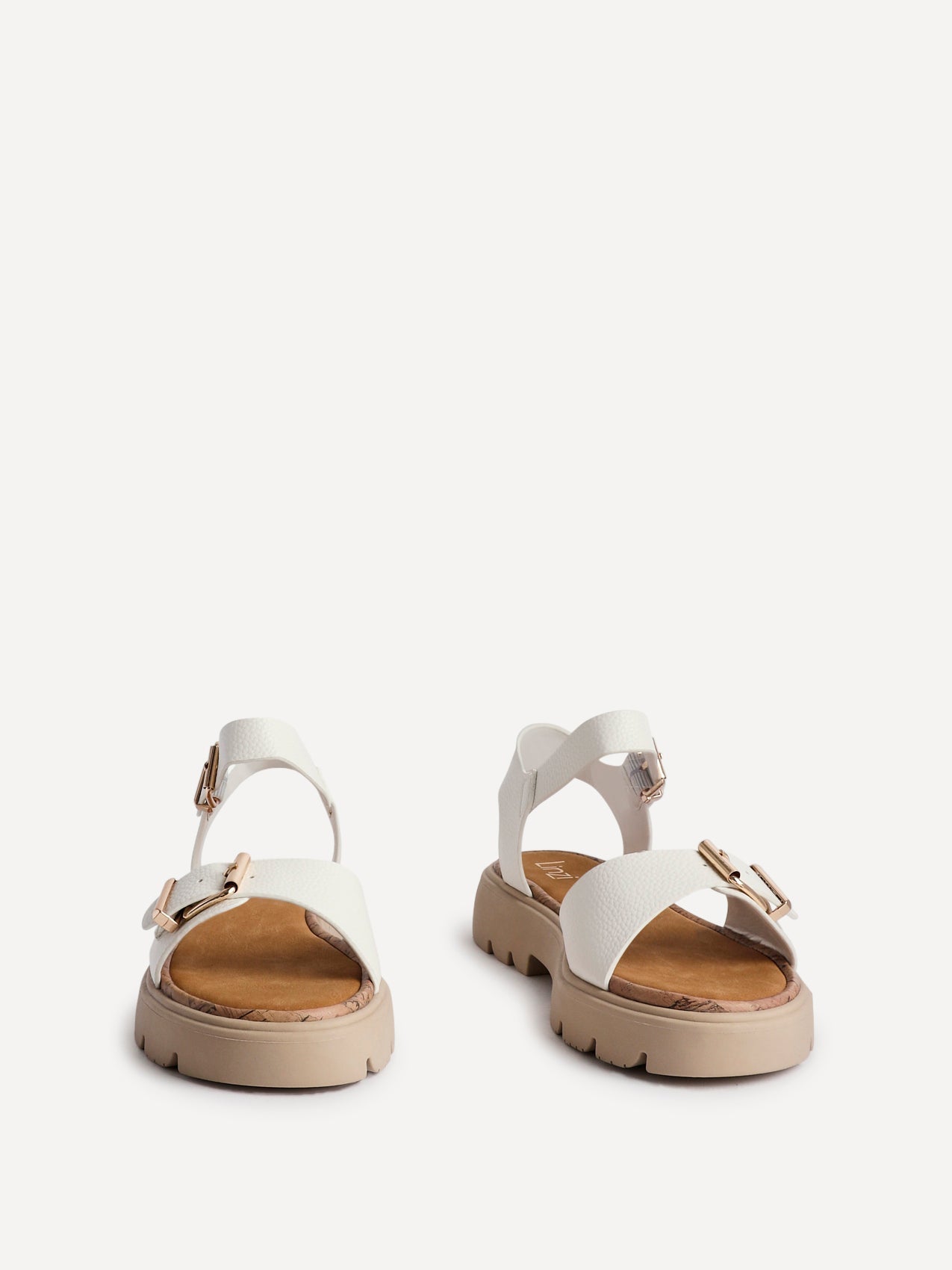 Comet White Chunky Sandals