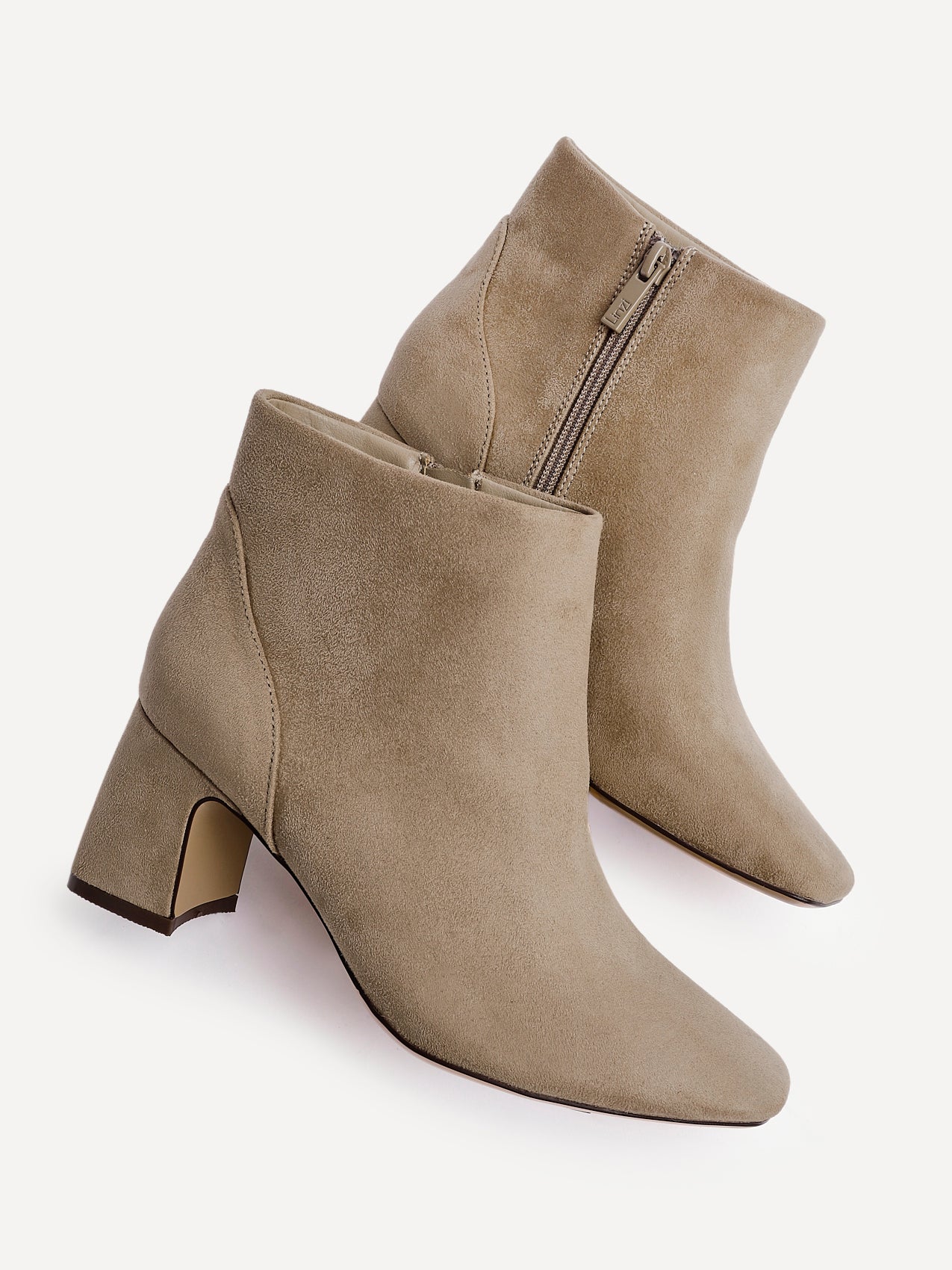 Cove Mocha Faux Suede Ankle Boots