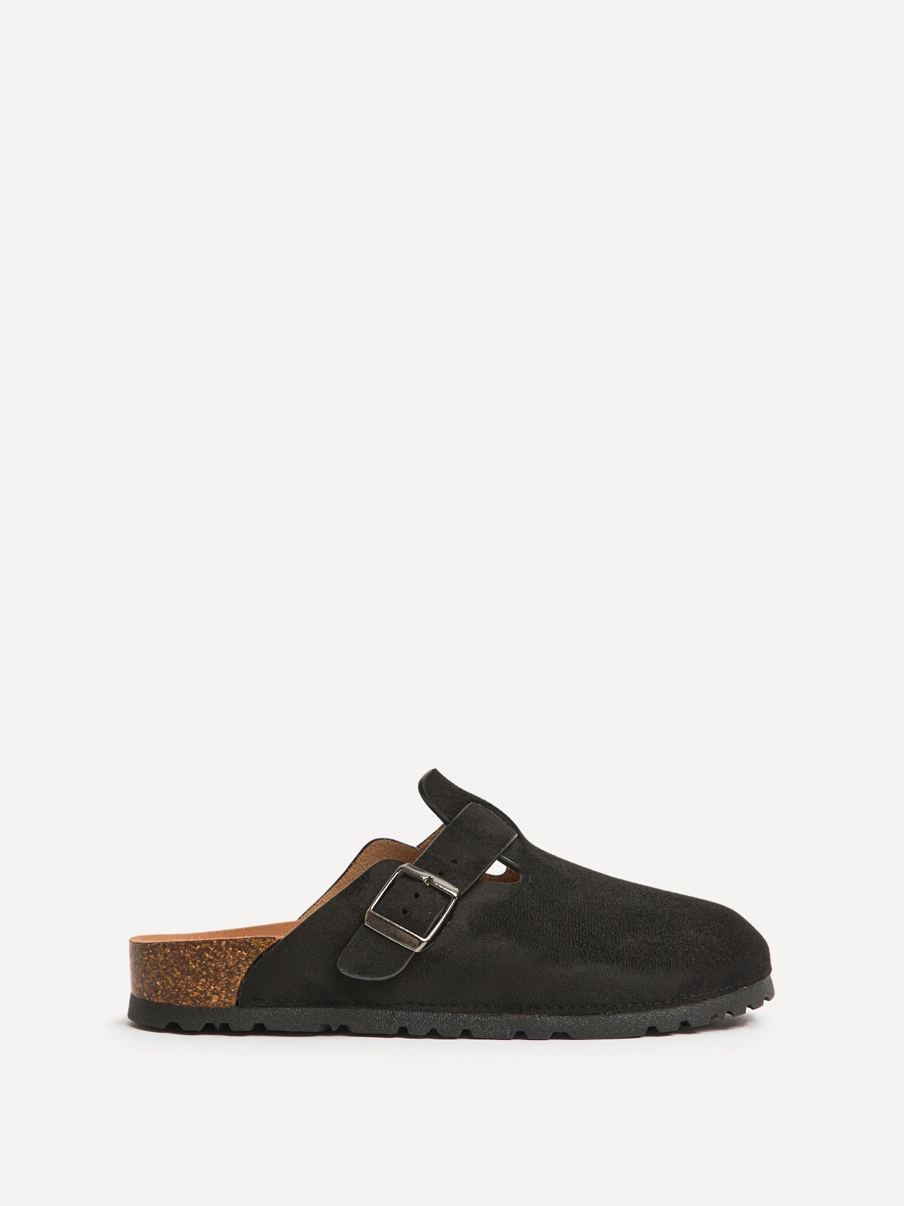 Cyrus Black Soft Footbed Clogs