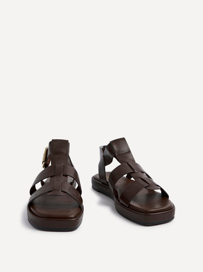 Camden Brown Gladiator Sandals