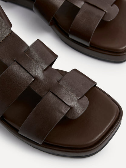 Camden Brown Gladiator Sandals