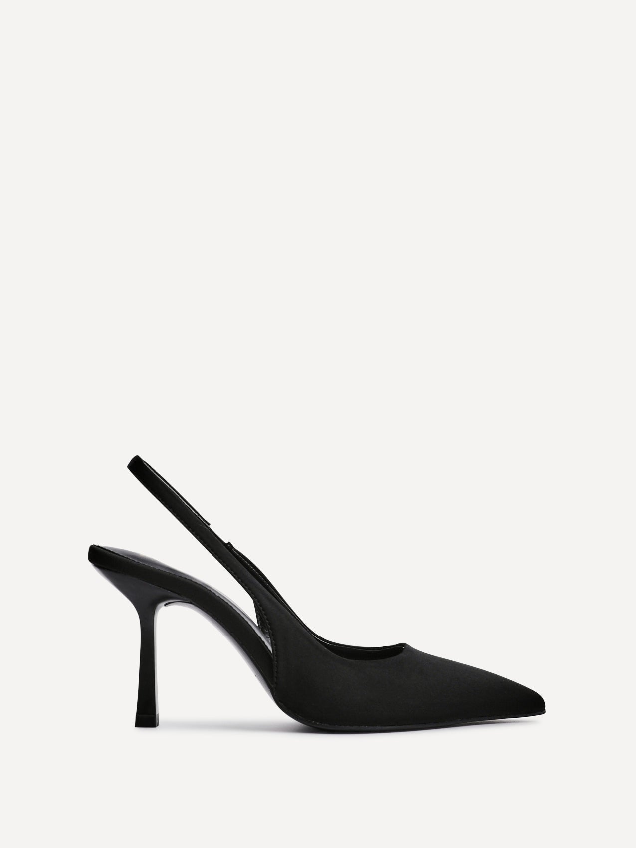 Dash Black Scuba Court Heels