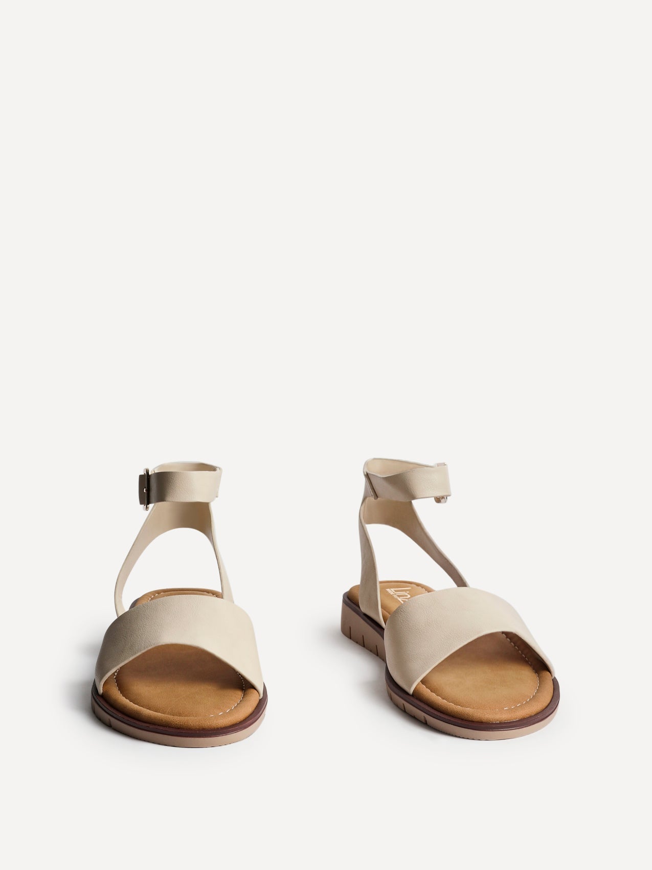 Denia Wide Fit Nude Sandals