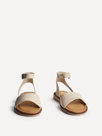 Denia Wide Fit Nude Sandals