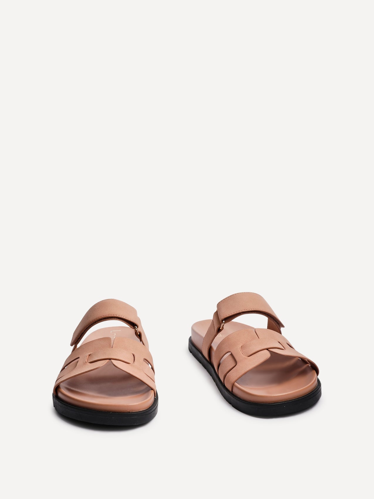 Essential Dusky Pink Faux Suede Sandals
