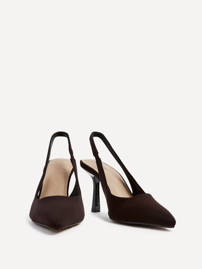 Dash Brown Scuba Court Heels