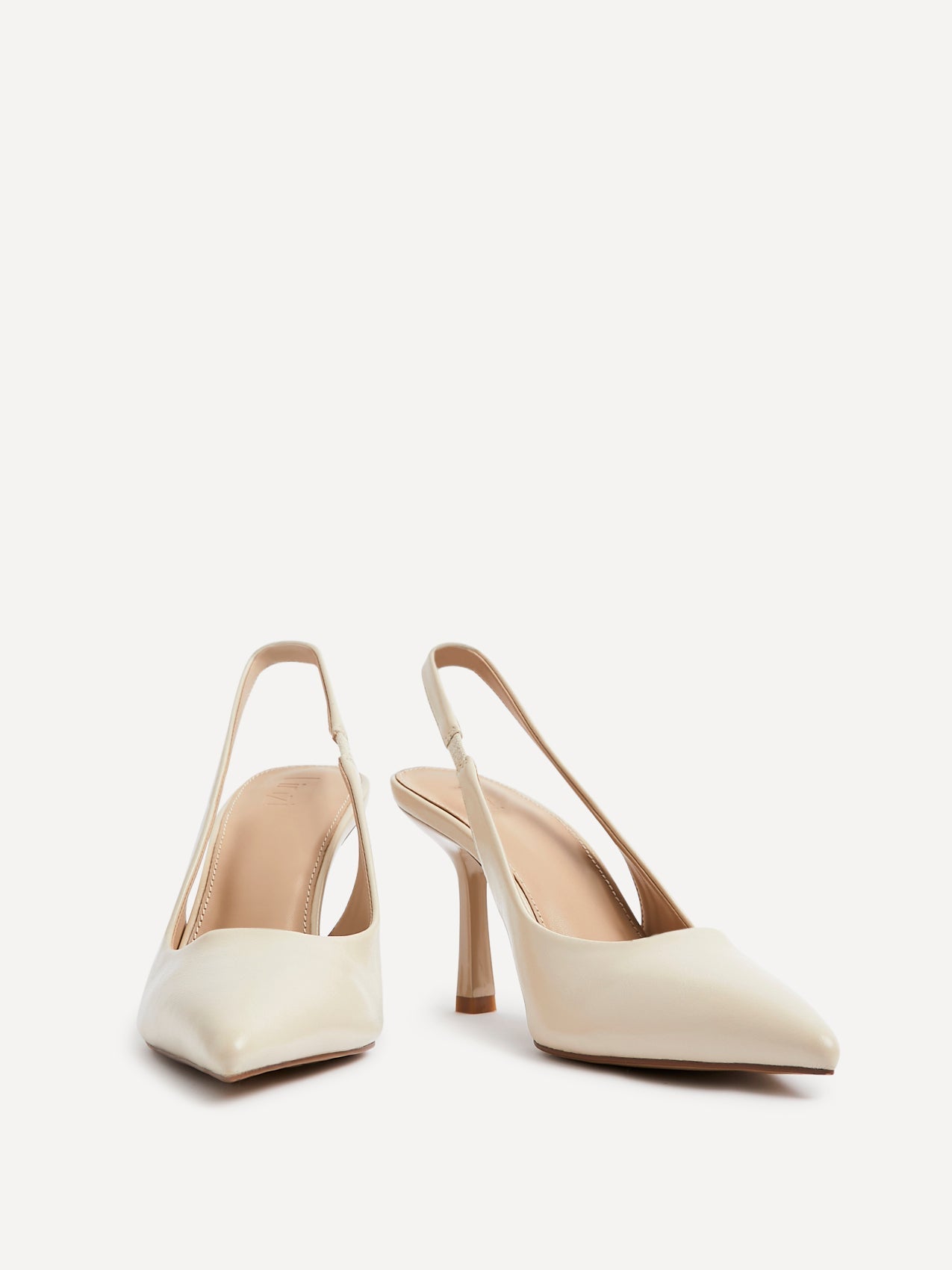 Dash Nude Faux Leather Court Heels