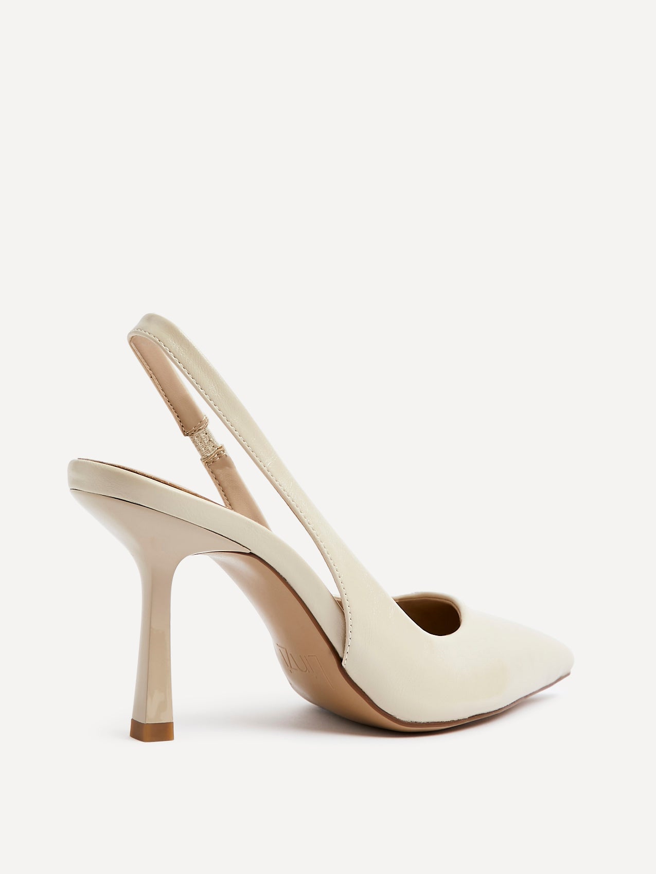 Dash Nude Faux Leather Court Heels
