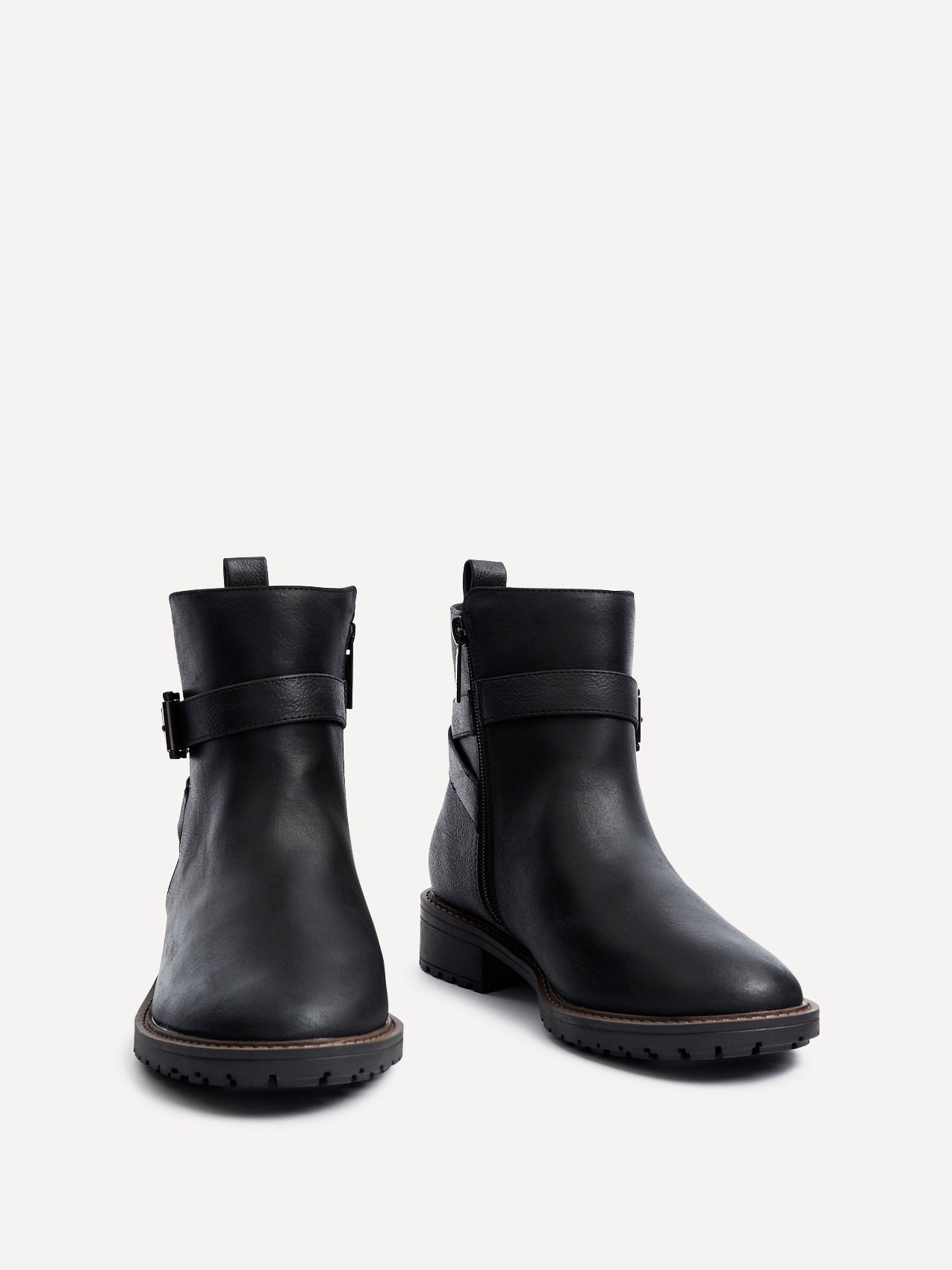 Edie Wide Fit Black Boots