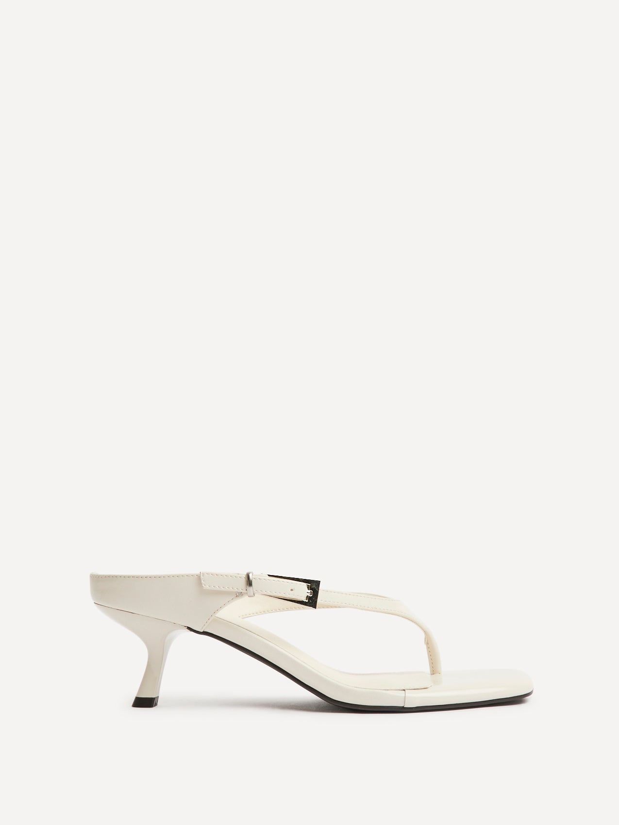 Elanie Ivory Mule Heels