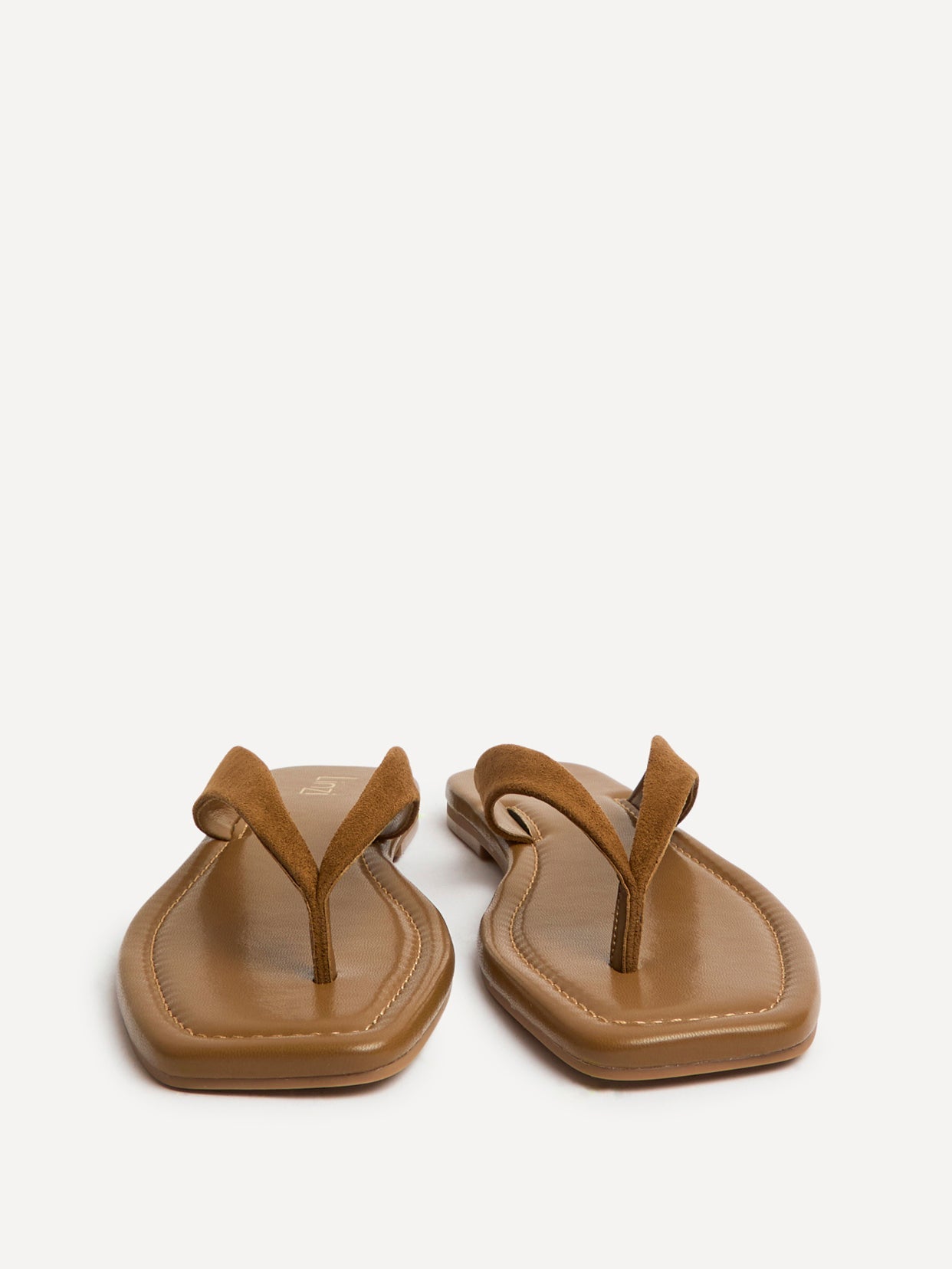 Element Tan Toe Post Flat Sandals