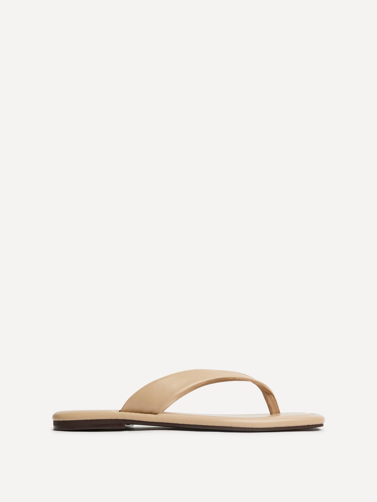 Element Taupe Toe Post Flat Sandals