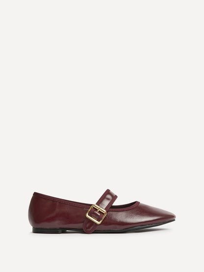 Emerson Burgundy Mary Jane Pumps