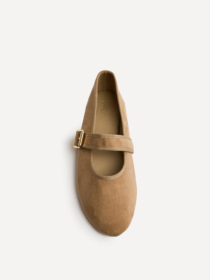 Emerson Taupe Mary Jane Pumps