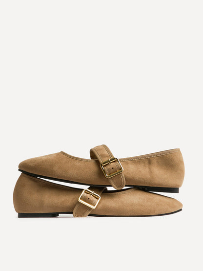 Emerson Taupe Mary Jane Pumps