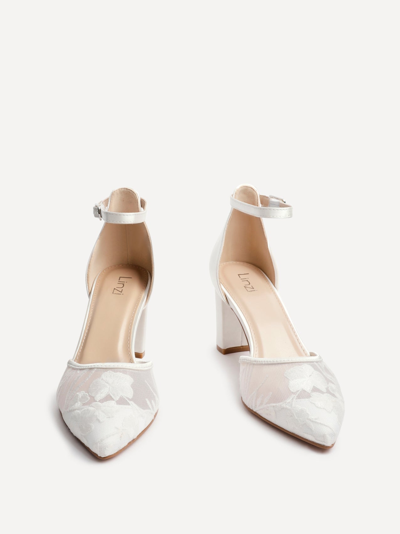Essence Bridal Lace Court Heels