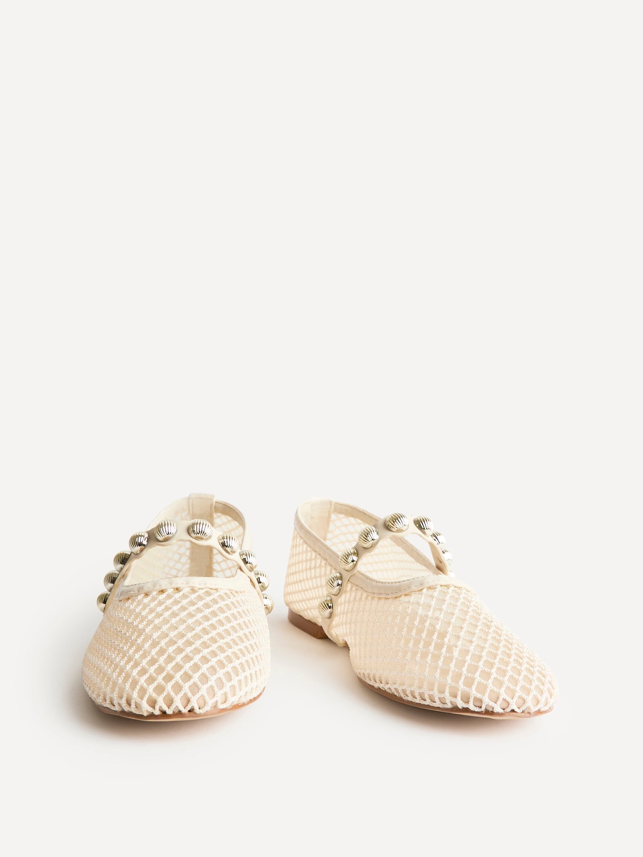 Estella Embellished Mesh Mary Jane Pumps
