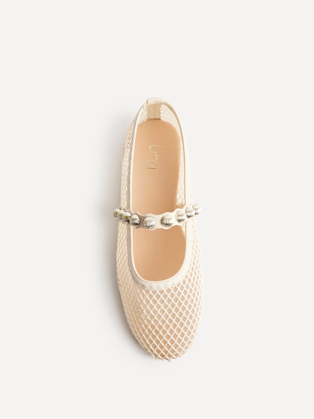 Estella Embellished Mesh Mary Jane Pumps